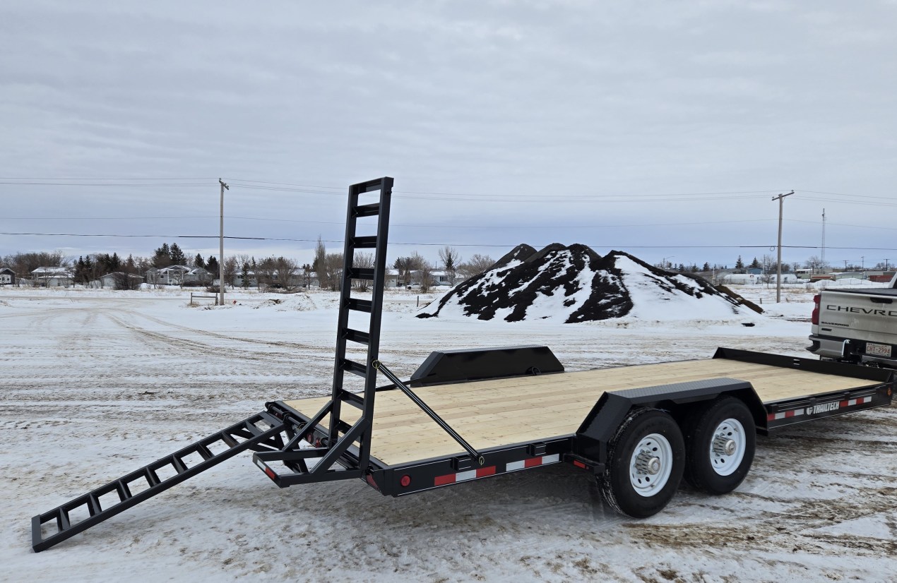 Flat Deck 20' with Ramps