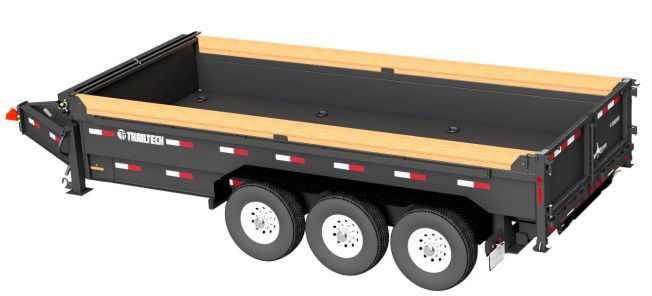 Dump Trailer 16' Tri-Axle